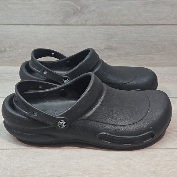 Crocs Men\'s Black Outdoor Rubber Clogs Shoes Sz 13 main image 11